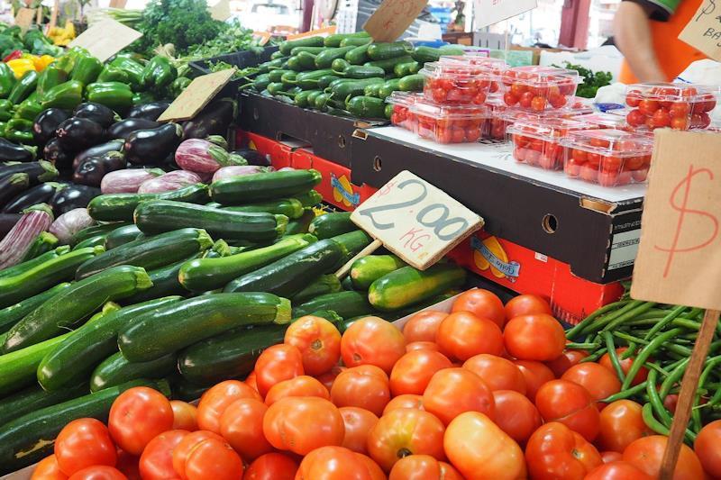 Banco di ortofrutta