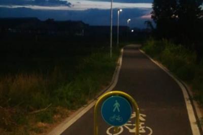 Ciclabile illuminata e conclusa. Da Pieranica a Crema in bicicletta